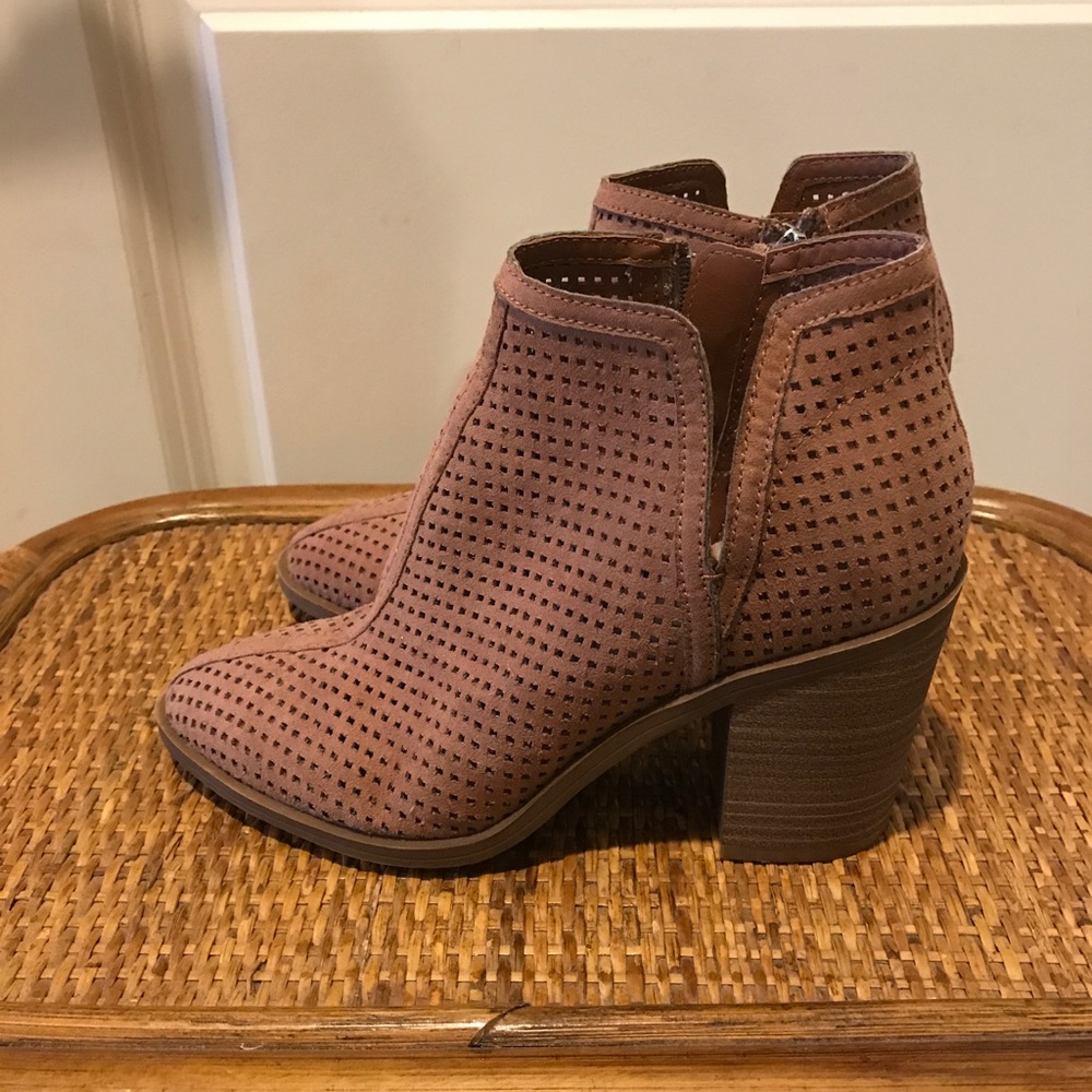 Brand New bootie heels super cute and comfy.